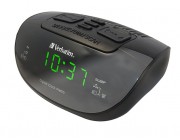 Verbatim - Radio Clock l  0.6" Green LED Display l  Dual Alarm